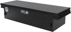 Highway Product 70 X 16 X 27 Single Lid Tool Box with Plate Base, Plate Lid - 3222-002-BK62