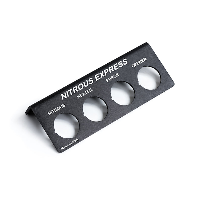 Nitrous Express Panneau d'interrupteurs universel - horizontal
