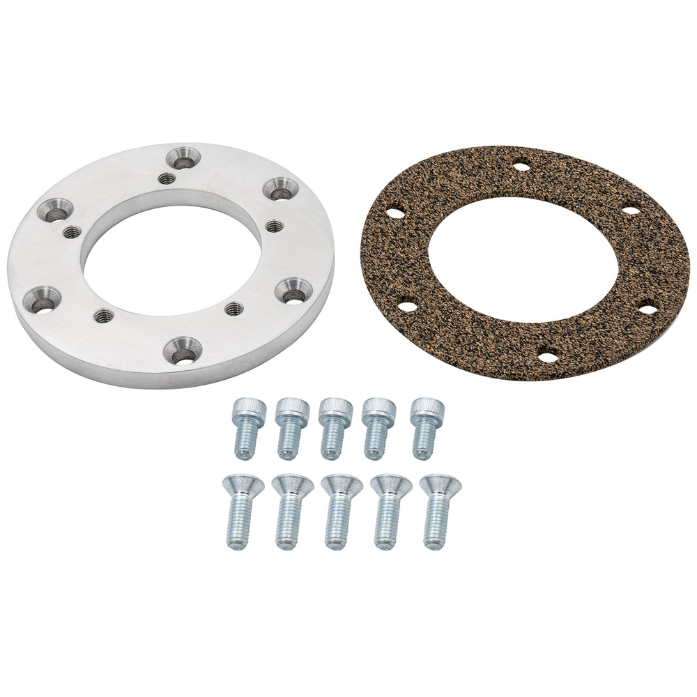 AutoMeter Adapter Plate, for 5 Bolt Fuel Level Sensor to 6 Bolt Mounting Flange