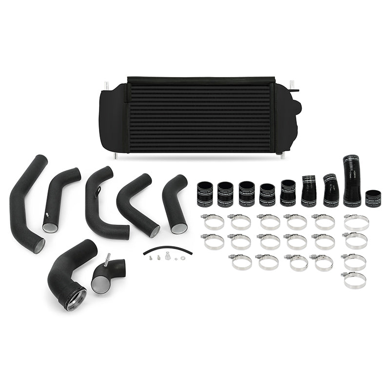 Mishimoto Ensemble de refroidisseur intermédiaire performance noir avec tuyaux noirs 15-16 Ford F-150 EcoBoost 3.5L