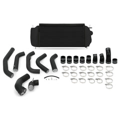 Mishimoto Ensemble de refroidisseur intermédiaire performance noir avec tuyaux noirs 15-16 Ford F-150 EcoBoost 3.5L