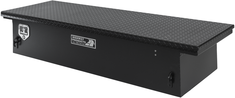 Highway Product 70 X 13.5 X 20 Low Profile Tool Box with Plate Base, Plate Lid - 3322-002-BK62