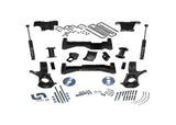 Silverado/sierra 4WD 8IN LIFT KIT W/cast Steel Control ARMS W/superlift REAR Shocks (SPLK898) — view 2