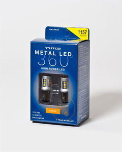 Putco 1157 Amber Plasma LED Metal LED 360