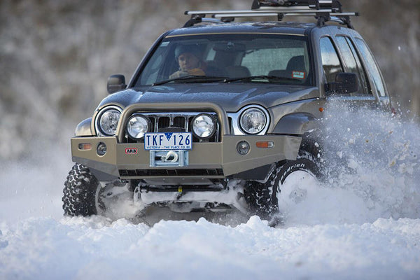 ARB Winch Bumper — 2002-2005 Jeep Liberty (3450180B)