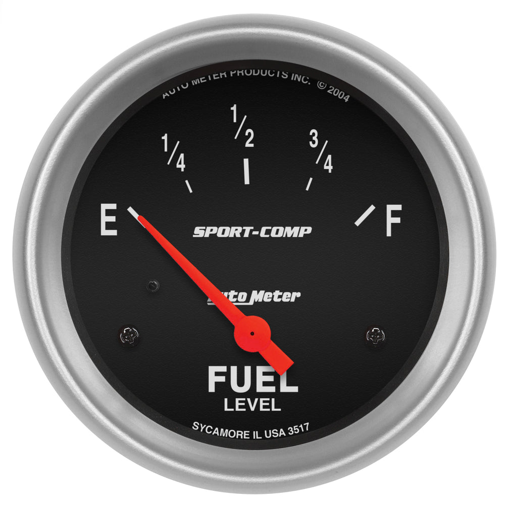 AutoMeter 2-5/8" Fuel Level, 0-30 Ohm, GM, Sse, Sport-Comp