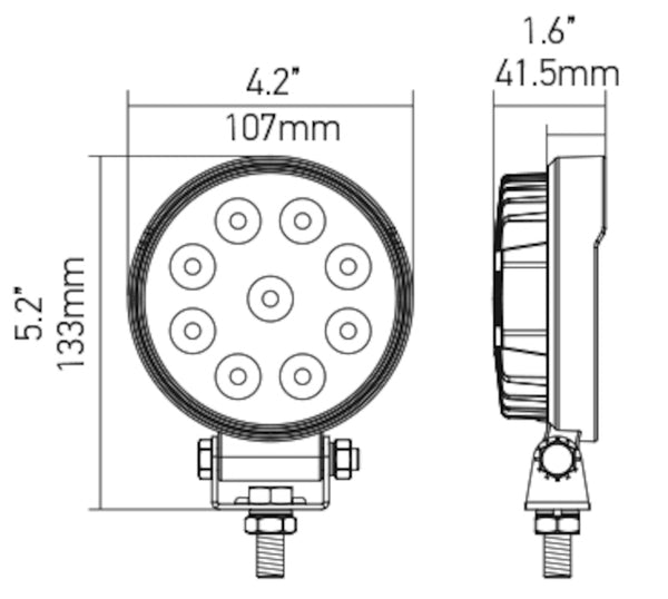 HELLA Work Light 357101002