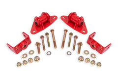 BMR Suspension Ensemble de supports moteur 14-19 Chevrolet Corvette - rouge