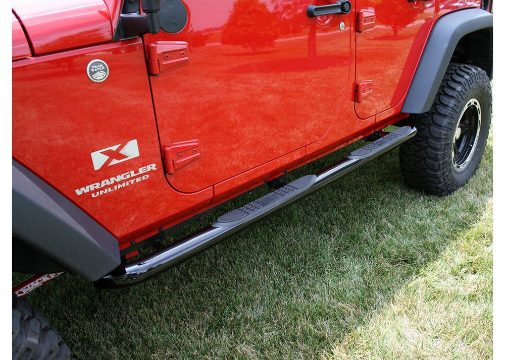 Rugged Ridge Nerf Bars — 2007-2018 Jeep Wrangler JK (OMI11590.06)