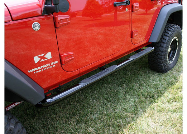 Rugged Ridge Nerf Bars — 2007-2018 Jeep Wrangler JK (OMI11590.06)
