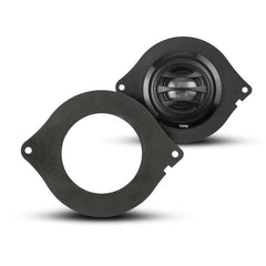 DS18 Anneau adaptateur en ABS pour haut-parleur d'aigus 3 po pour Jeep/Chrysler, TW2.5 PRO-TW820 et PRO-TWN4 recommandés
