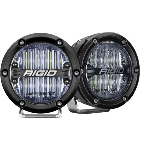 Rigid Industries 360Series Pro Sae Fog White Pair