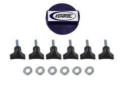 Kentrol Vis de toit rigide 03-17 Jeep Wrangler TJ/JK - noir texturé