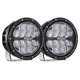 Rigid Industries 6In 360Series Led Light Drive Rgb/2 Pack