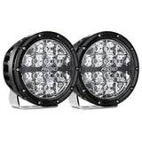 Rigid Industries 6In 360Series Led Light; Spot Rgb/2 Pack