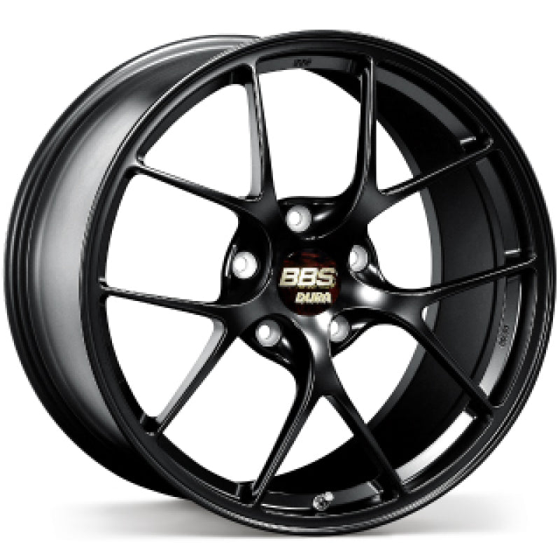BBS Roue RI-D 20x9.5 5x112 ET10 82mm - noir mat - anneau/agrafe PFS 82mm requis