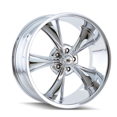 Ridler 695 20x8.5 / 5x120.65 BP / 0mm Offset / 83.82mm Hub Chrome Wheel