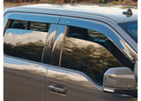 Husky Liner 2021+ Sienna Ventvisor Low Pro 4Pc Smoke Chrm Trim
