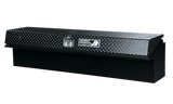 Highway Product 65 X 16 X 16 LOW SIDE TOOL BOX WITH SMOOTH BLACK BASE, LEOPARD LID - 3712-003-BK62S-ALL