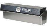Highway Product 90 X 16 X 16 PASSENGER SIDE LOW SIDE TOOL BOX WITH SMOOTH ALUMINUM BASE - 3712-004-BK62