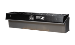 Highway Product 90 X 16 X 16 Passenger Side Low Side Tool Box with Smooth Aluminum Base - 3712-008