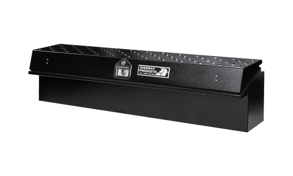 Highway Product 90 X 16 X 16 Driver Side Low Side Tool Box with Smooth Black Base, Gladiator Lid - 3712-009-ALL
