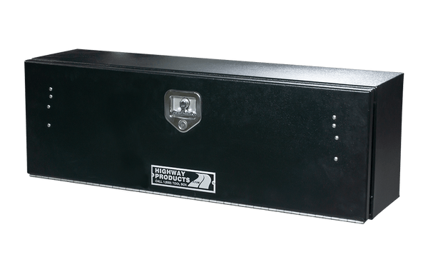 Highway Product 48 X 16 X 13 High Side Tool Box with Smooth Black Door, Smooth Black Base - 3813-001-BK62