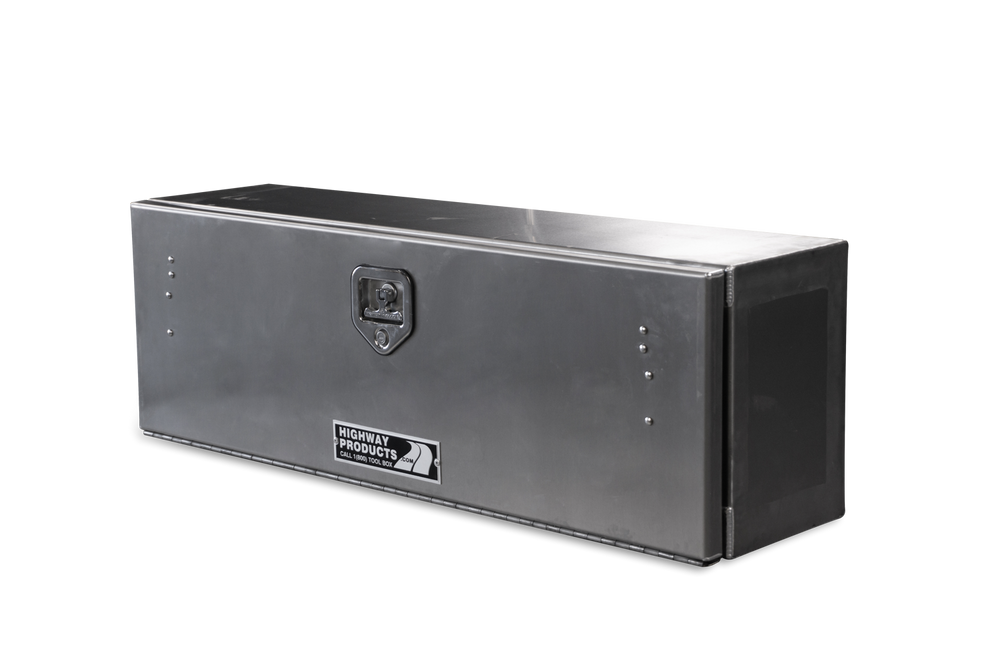 Highway Product 48 X 16 X 13 High Side Tool Box with Smooth Aluminum Door, Smooth Aluminum Base - 3813-001