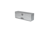 Highway Product 48 X 16 X 13 HIGH SIDE TOOL BOX WITH DIAMOND PLATE DOOR, SMOOTH ALUMINUM BASE - 3813-003