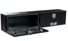 Highway Product 65 X 16 X 13 High Side Tool Box with Smooth Black Door, Smooth Black Base - 3813-005-BK62