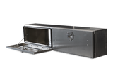 Highway Product 72 X 16 X 13 HIGH SIDE TOOL BOX WITH SMOOTH ALUMINUM DOOR, SMOOTH ALUMINUM BASE - 3813-009
