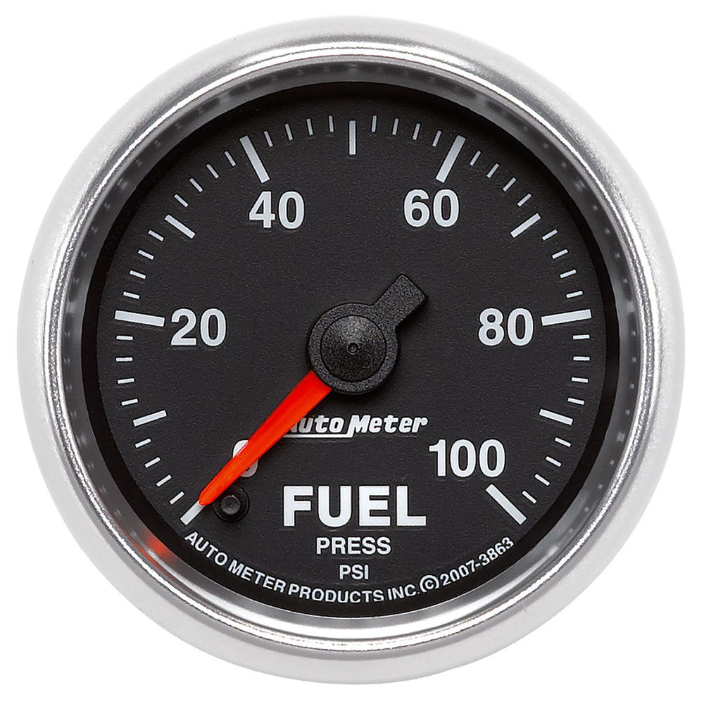 AutoMeter 2-1/16" Fuel Pressure, 0-100 PSI, GS