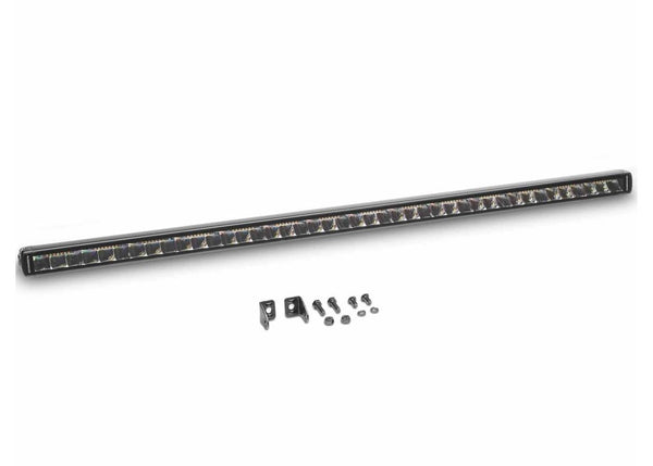 Go Rhino 39.5In Blackout Combo Series Single Row Light Bar with Amber Lighting Blk (754004012CSS)