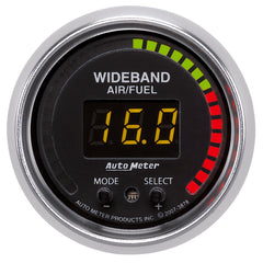 AutoMeter 2-1/16" Wideband Pro Air/Fuel Ratio, 6:1-20:1 Afr, GS