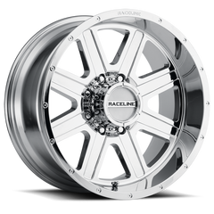 Raceline Roue 940C Hostage 20x9 po / 6x139.7 / déport 0mm / alésage 106.1mm - chrome