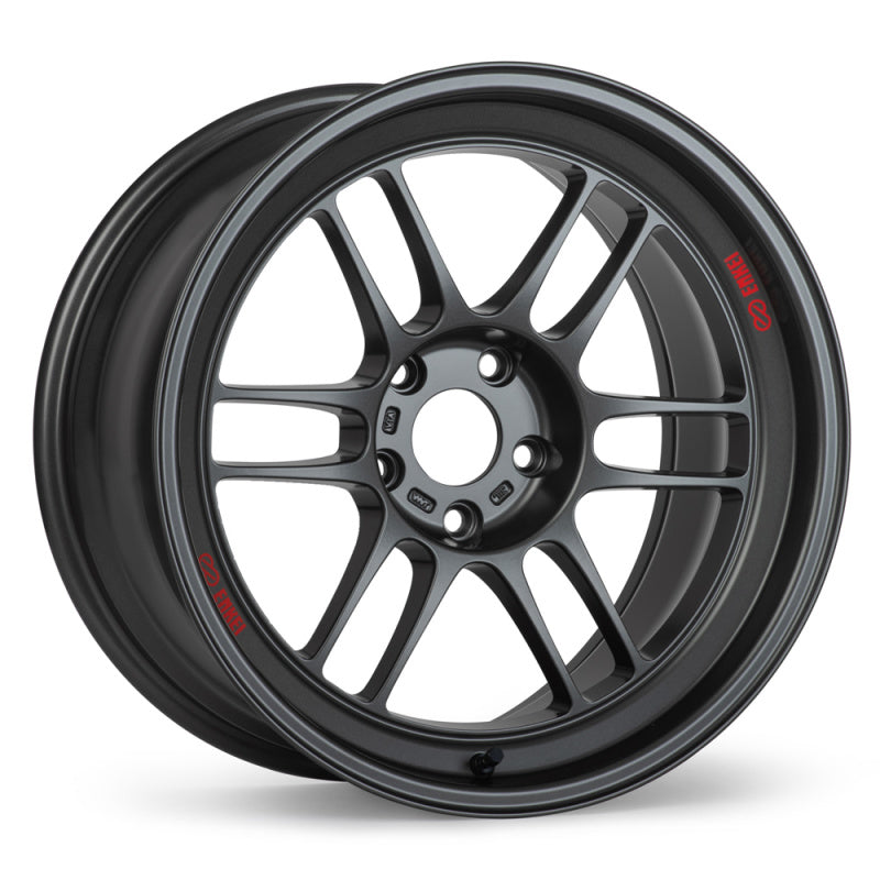 Enkei Roue RPF1RS 18x9.5 5x114.3 déport 12mm alésage 75mm - gris métal mat