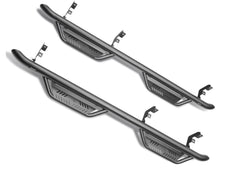 N-Fab Inc 2019+ RAM 2500/3500 Mega Cab 6.4 ft Cab Length Blk Podium Steps