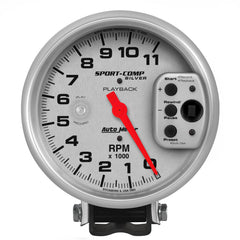 AutoMeter 5" Pedestal Playback Tachometer, 0-11,000 RPM, Ultra-Lite