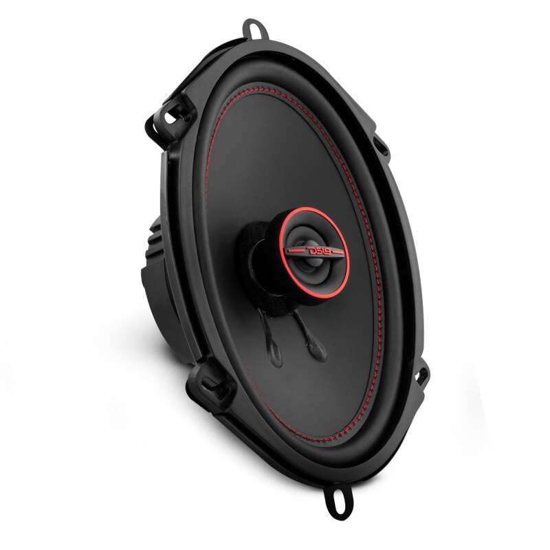 DS18 Système de haut-parleurs coaxiaux 2 voies à ajustement universel 5x7 po 50 watts RMS 4 ohms