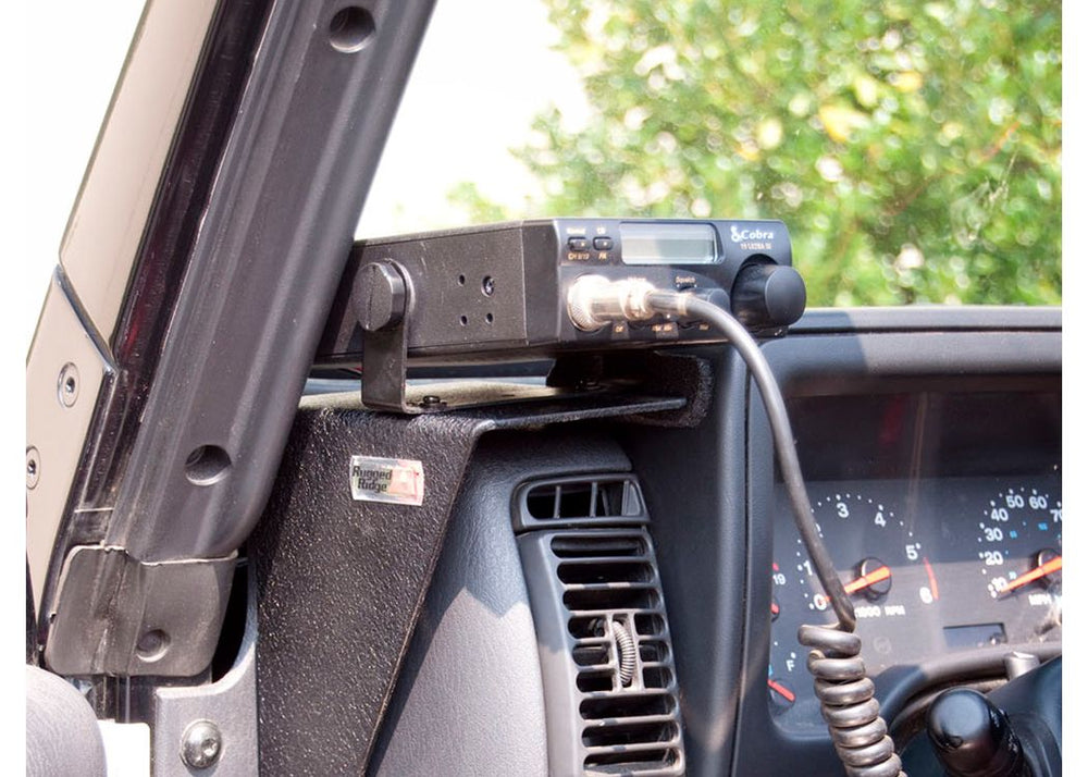 Rugged Ridge 9706 Wrangler CB DASH Mount