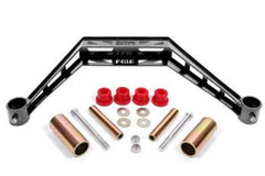 BMR Traverse de transmission TH400 / T-56 79-93 Ford Mustang - noir martelé