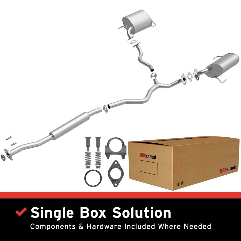 BRExhaust Ensemble d'échappement de remplacement à ajustement direct 05 Subaru Outback 2.5L