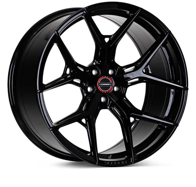 Vossen Roue HF-5 20X11 / 5X115 / ET -6 / Super Deep Face / 71.5 - noir brillant