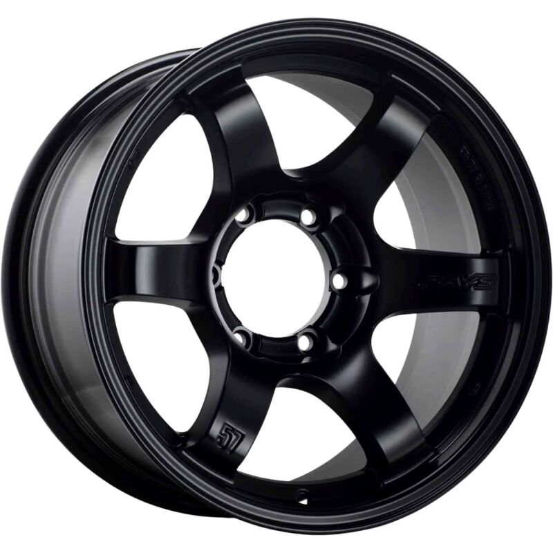 Gram Lights 57DR-X 17X8.5 -10 6x139.7 - noir semi-brillant