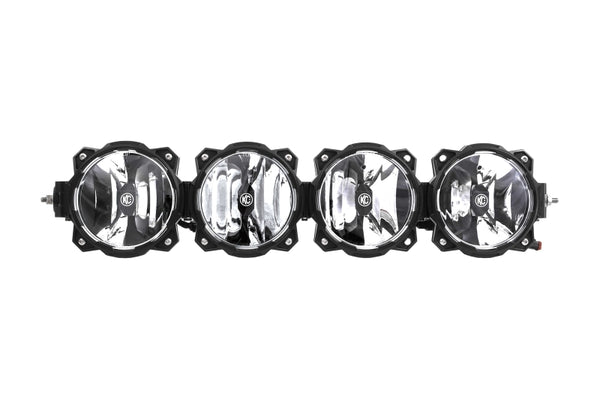 KC HiLiTES Barre lumineuse universelle Pro6 Gravity DEL 26 po à 4 phares 80w à faisceau combiné (sans support)
