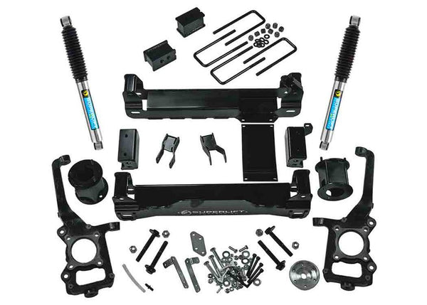 Superlift 6" Lift Kit — Bilstein Shocks — 2015-2019 Ford F-150 4WD (K127B)