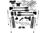 Superlift 11-16 Ford F-250 SuperDuty 4WD Diesel 6in Lift Kit w/ A 4 Link Conversion/Fox 2.0 Shocks