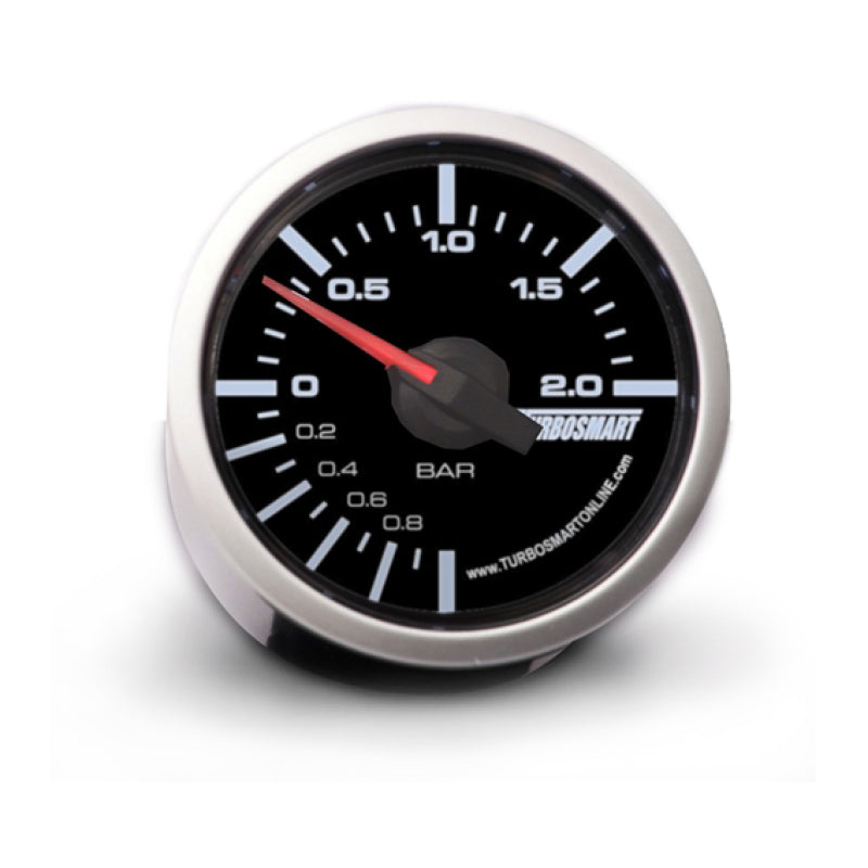 Turbosmart Manomètre de suralimentation 0-2 bar 52mm