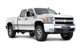 Bushwacker Fender Flare Pocket Style 4pc - Summit White (16-18 Chevrolet Silverado 1500/17-19 2500/3500 HD