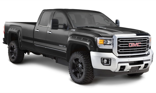 Bushwacker Fender Flare Pocket Style 4pc - Black (BW40967-34)